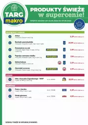 Gazetka promocyjna Makro - Gazetka - ważna od 07.06 do 07.06.2025 - strona 6 - produkty: Piec, Kurczak, Udo z kurczaka, Warzywa, Sok, Sałata lodowa, Papryka czerwona, Papryka, Warzywa i owoce, Keen, Kawa, Ziemniaki, Pomarańcze, Sałat, Morliny, Owoce, Arbuz, Schab pieczony, Fa