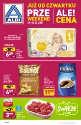 Gazetka promocyjna Aldi - PROMOCJE NA WEEKEND - Gazetka - ważna od 31.07 do 31.07.2021 - strona 1 - produkty: Tera, Maliny, Prima