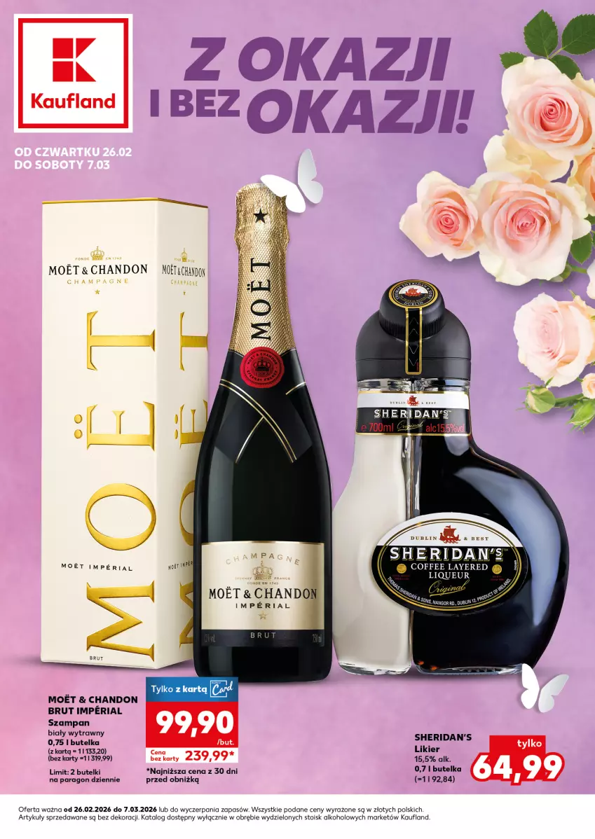 Gazetka promocyjna Kaufland - Kaufland - ważna 26.02 do 07.03.2026 - strona 1 - produkty: Sheridan's