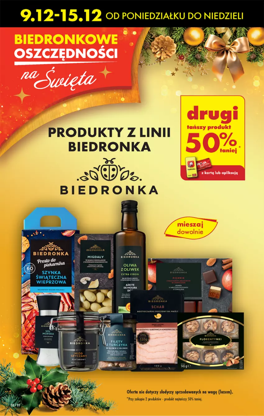 Gazetka promocyjna Biedronka - Od Poniedziałku - ważna 09.12 do 14.12.2024 - strona 10 - produkty: Oliwa