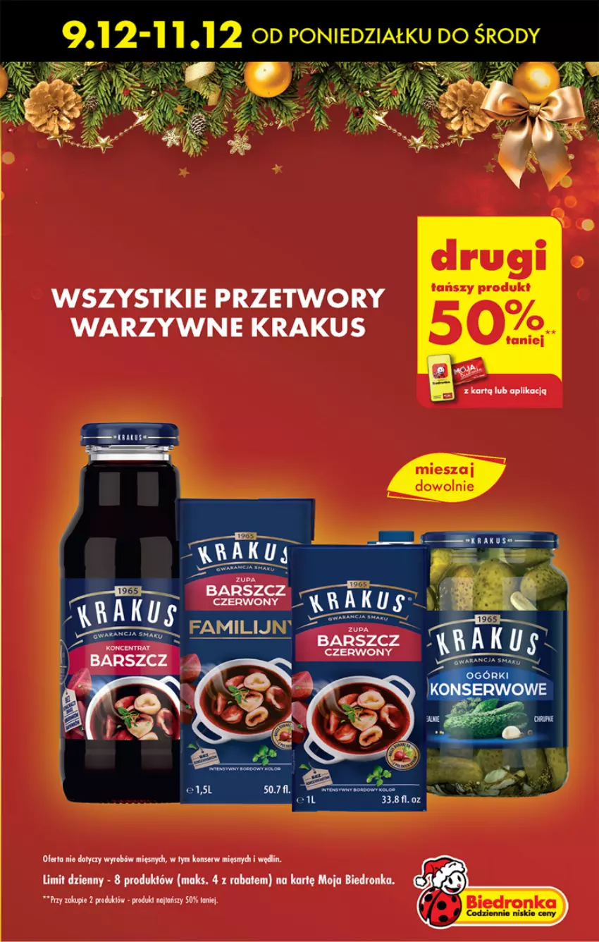 Gazetka promocyjna Biedronka - Od Poniedziałku - ważna 09.12 do 14.12.2024 - strona 11 - produkty: Krakus