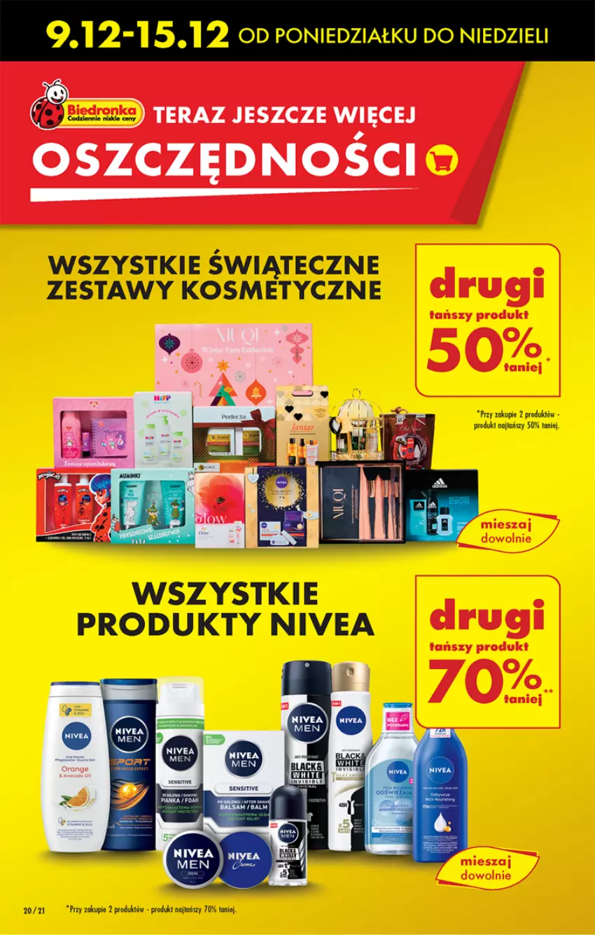 Gazetka promocyjna Biedronka - Od Poniedziałku - ważna 09.12 do 14.12.2024 - strona 20 - produkty: Nivea