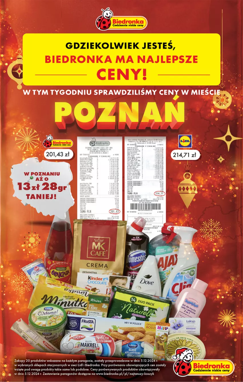 Gazetka promocyjna Biedronka - Od Poniedziałku - ważna 09.12 do 14.12.2024 - strona 49 - produkty: Kosz, Ser, Serek