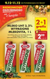 Gazetka promocyjna Biedronka - Od Poniedziałku - Gazetka - ważna od 14.12 do 14.12.2024 - strona 6 - produkty: Mlekovita, Mleko