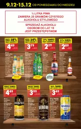 Gazetka promocyjna Biedronka - Od Poniedziałku - Gazetka - ważna od 14.12 do 14.12.2024 - strona 64 - produkty: Piwa, Piwo, Gin, Gra, Somersby, Heineken, Tyskie, Warka, Radler, Harnaś, Mango, Fa