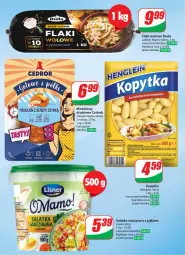 Gazetka promocyjna Dino - Gazetka 4 - Gazetka - ważna od 30.01 do 30.01.2024 - strona 37 - produkty: Kurczak, Sałatka, Sos, Ser, Kopytka, Duda, Sałatka warzywna, Lion, Sałat, Nuty, Flaki, Flaki wołowe, Mięta, Lisner