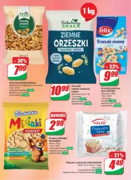 Gazetka promocyjna Dino - Gazetka 4 - Gazetka - ważna od 30.01 do 30.01.2024 - strona 41 - produkty: Orzechy włoskie, Orzeszki, Beskidzki, Popcorn, Felix, Aksam, Orzeszki ziemne, Helio, Krakersy, Fa
