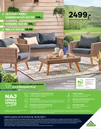 Gazetka promocyjna Leroy Merlin - Katalog ogród 2021 - Gazetka - ważna od 30.06 do 30.06.2021 - strona 152 - produkty: Piec, Mus, Gin, Gra, Papier, Stół, Sofa, Fotel, Grill, Sprzedawcy, Fa