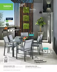 Gazetka promocyjna Leroy Merlin - Katalog ogród 2021 - Gazetka - ważna od 30.06 do 30.06.2021 - strona 22 - produkty: Krzesło ogrodowe, Top, Ser, Rum, Por, Jadalnia, Termometr, Słupek, Stół, Parasol, Tran, Robot, Sport, Krzesło, Siedzisko, Grill, Obraz, Poduszka, Grill gazowy