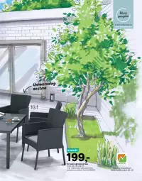 Gazetka promocyjna Leroy Merlin - Katalog ogród 2021 - Gazetka - ważna od 30.06 do 30.06.2021 - strona 29 - produkty: Krzesło ogrodowe, Jadalnia, Stolik, Stół, Krzesło, Poduszka