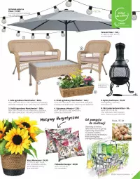 Gazetka promocyjna Leroy Merlin - Katalog ogród 2021 - Gazetka - ważna od 30.06 do 30.06.2021 - strona 47 - produkty: Sos, Telefon, Stolik, Stół, Sofa, Kosz, Parasol, Girlanda, Fotel, Wino, Poduszka, Kasia, Ogród, Meble, Fa