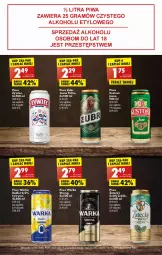 Gazetka promocyjna Biedronka - W tym tygodniu PN - Gazetka - ważna od 21.05 do 21.05.2022 - strona 41 - produkty: Piwa, Piwo, Gra, Warka, Leon, Radler
