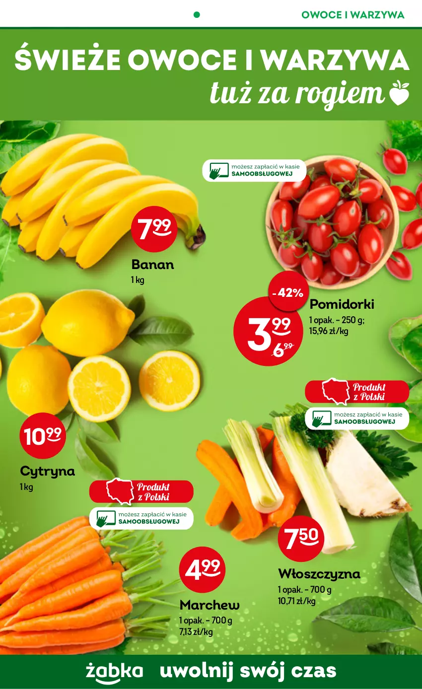 Gazetka promocyjna Żabka - ważna 26.10 do 01.11.2022 - strona 42 - produkty: Owoce, Pomidorki, Warzywa