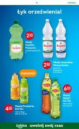 Gazetka promocyjna Żabka - Gazetka - ważna od 01.11 do 01.11.2022 - strona 28 - produkty: Mus, Ice tea, Napoje, Lipton, Muszynianka, Szyna, Woda mineralna, Woda, Napój, Hortex