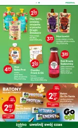 Gazetka promocyjna Żabka - Gazetka - ważna od 01.11 do 01.11.2022 - strona 37 - produkty: Ciastka, Sok, Mus, Morela, Daktyle, Sante, Owsianka, Baton, Owoce, Kakao, Mango, Brownie
