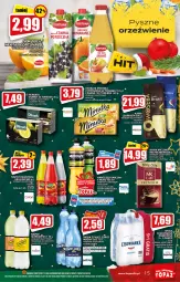 Gazetka promocyjna Topaz - Gazetka - Gazetka - ważna od 05.01 do 05.01.2022 - strona 15 - produkty: Top, Sok, Por, Kawa, Dilmah, Oranżada, Schweppes, Hellena, Napój izotoniczny, Woseba, Woda, Herbata, Napój