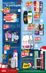 Gazetka promocyjna Topaz - Gazetka - Gazetka - ważna od 05.01 do 05.01.2022 - strona 16 - produkty: Płyn do kąpieli, Palette, Top, Sok, Por, Palmolive, Dezodorant, Adidas, Taft, Colgate, Nivea, Lakier, Farba do włosów, LG, Fa