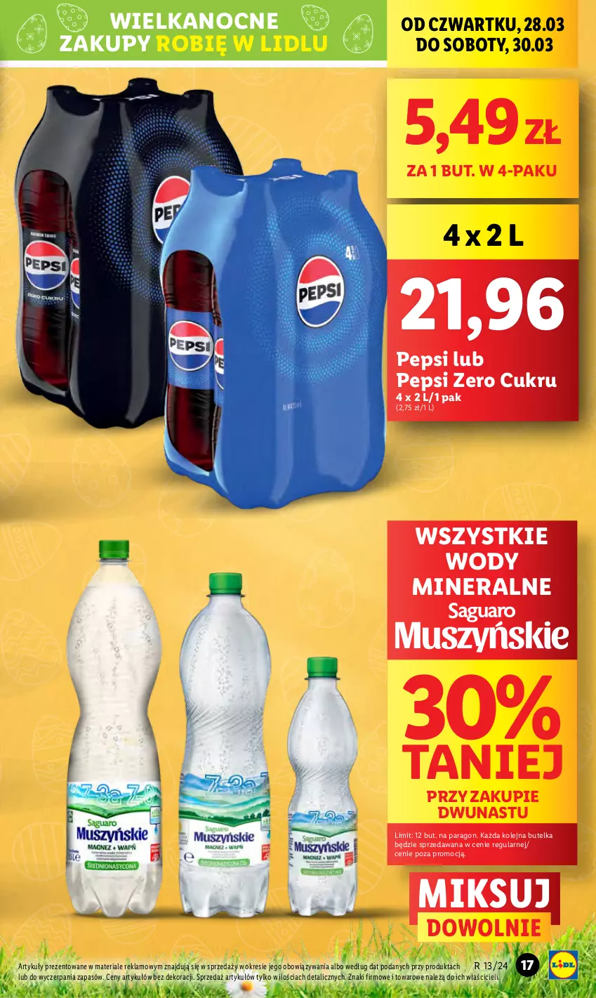 Gazetka promocyjna Lidl - GAZETKA - ważna 28.03 do 30.03.2024 - strona 19 - produkty: Olej, Pepsi