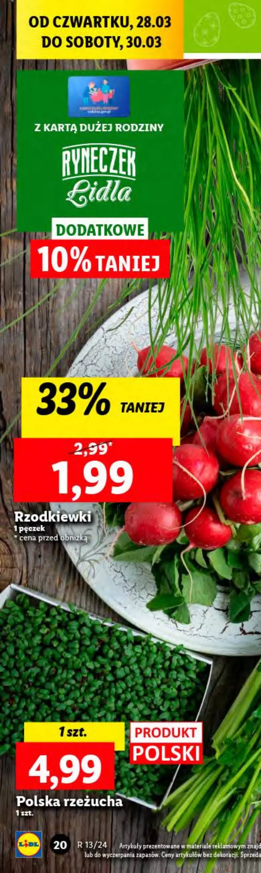 Gazetka promocyjna Lidl - GAZETKA - ważna 28.03 do 30.03.2024 - strona 24 - produkty: Rzeżucha