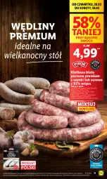 Gazetka promocyjna Lidl - GAZETKA - Gazetka - ważna od 30.03 do 30.03.2024 - strona 11 - produkty: Stół, Kiełbasa biała, Olej, Kiełbasa