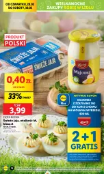 Gazetka promocyjna Lidl - GAZETKA - Gazetka - ważna od 30.03 do 30.03.2024 - strona 14 - produkty: Majonez, Gra, Jaja, Olej