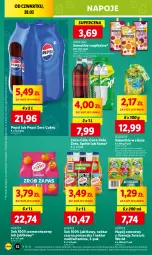 Gazetka promocyjna Lidl - GAZETKA - Gazetka - ważna od 30.03 do 30.03.2024 - strona 62 - produkty: Sok, Por, Morela, Ananas, Coca-Cola, Napoje, Pepsi, Smoothie, Fanta, Wino, Sprite, Mango, Napój, Jurassic World, Nektar, Szpinak, Hortex, Fa