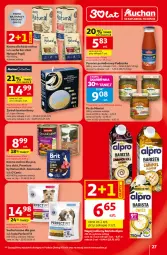 Gazetka promocyjna Auchan - 30 Lat Hipermarket - Gazetka - ważna od 04.02 do 04.02.2026 - strona 27 - produkty: Animonda, Gra, Brit, Pesto, Podravka, Monini, Sucha karma