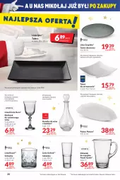 Gazetka promocyjna Makro - [Oferta promocyjna] Artykuły spożywcze i przemysłowe - Gazetka - ważna od 13.12 do 13.12.2021 - strona 20 - produkty: Ser, Gra, Dzbanek, Tera, Karafka, Talerz, Talerz deserowy, Szklanka, Deser, Kieliszek