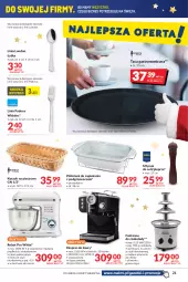 Gazetka promocyjna Makro - [Oferta promocyjna] Artykuły spożywcze i przemysłowe - Gazetka - ważna od 13.12 do 13.12.2021 - strona 21 - produkty: Piec, Top, Podgrzewacze, Widelec, Młynek, Kosz, Taca, Pieprz, Robot, Pieczywo, Miska