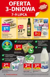 Gazetka promocyjna Auchan - NA LATO JAK ZNALAZŁ Supermarket - Gazetka - ważna od 09.07 do 09.07.2025 - strona 2 - produkty: Gin, Gra, Papier, Jogurt, Ręcznik, Oliwa z oliwek, Finuu, Ręczniki papierowe, Masło, Kefir, Mleko zsiadłe, Mleko, Oliwa
