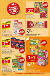 Gazetka promocyjna Auchan - NA LATO JAK ZNALAZŁ Supermarket - Gazetka - ważna od 09.07 do 09.07.2025 - strona 7 - produkty: Sos, Gra, Inka, Sos pomidorowy, Salsa, Dr. Oetker, 7 Days, Rogal, Galaretka, Barilla, Gala, Kakao, Haribo, Napój, Kokos