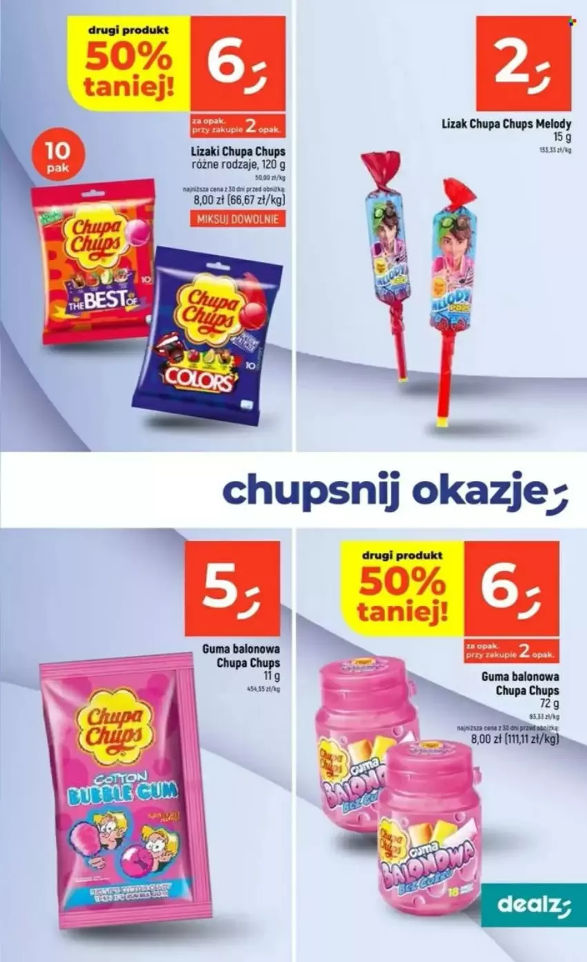 Gazetka promocyjna Dealz - ważna 22.05 do 28.05.2025 - strona 67 - produkty: Chupa Chups, Lizaki