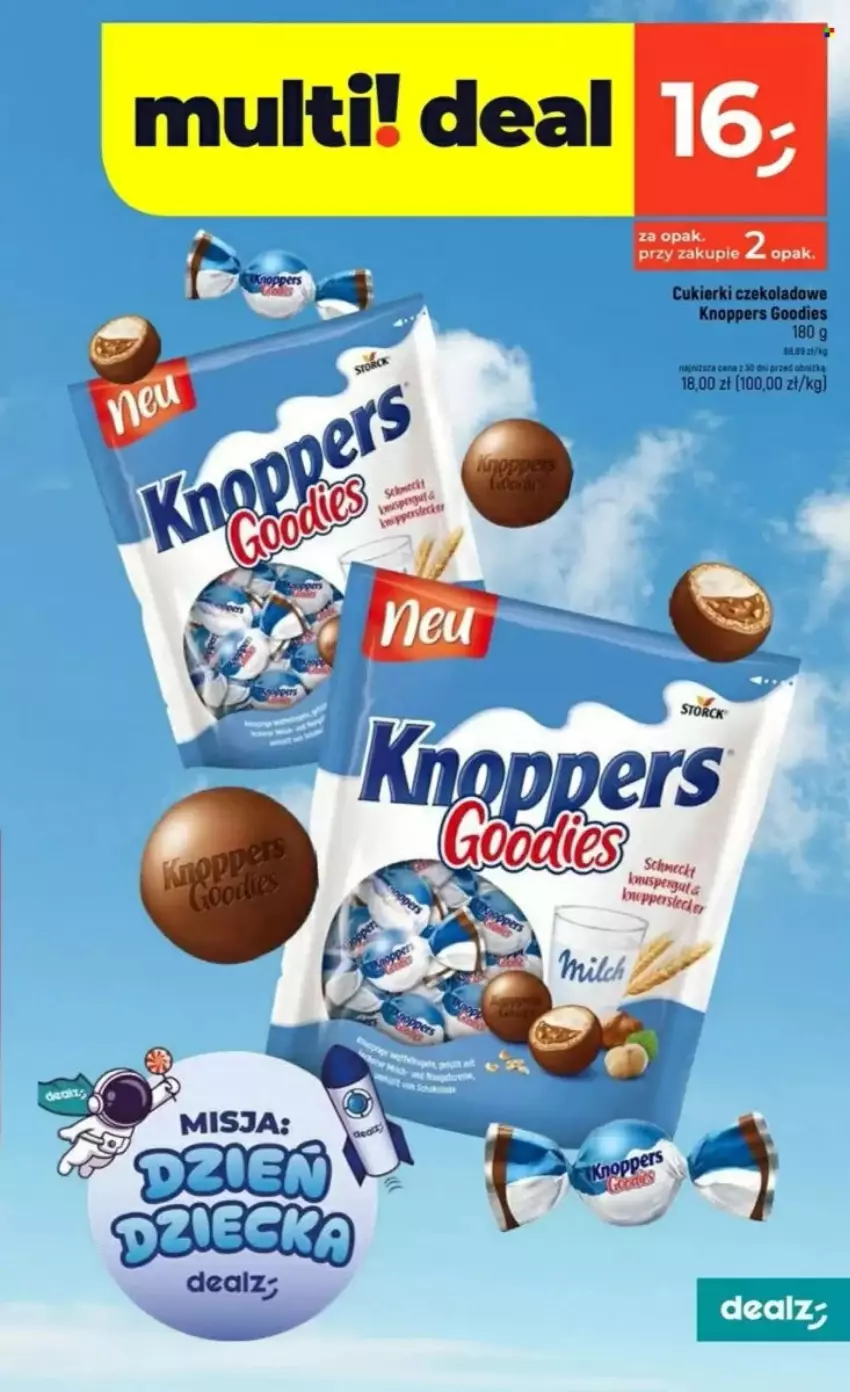 Gazetka promocyjna Dealz - ważna 22.05 do 28.05.2025 - strona 89 - produkty: Cukier, Cukierki, Cukierki czekoladowe, Knoppers