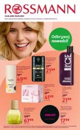 Gazetka promocyjna Rossmann - 24 kwietnia - Gazetka - ważna od 06.05 do 06.05.2025 - strona 1 - produkty: Woda perfumowana, Makijaż, Dezodorant, Perfum, Puder do twarzy, Mexx, Puder, Szampon, Woda, Wibo, Fa