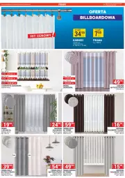 Gazetka promocyjna Merkury Market - Gazetka - ważna od 31.03 do 31.03.2023 - strona 14 - produkty: Zasłona, Karnisz, Firana