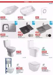 Gazetka promocyjna Merkury Market - Gazetka - ważna od 31.03 do 31.03.2023 - strona 42 - produkty: Zlew, Zlewozmywak, Umywalka, Cersanit, Miska