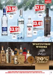 Gazetka promocyjna Topaz - Gazetka - Gazetka - ważna od 31.12 do 31.12.2022 - strona 3 - produkty: Amundsen, Wódka