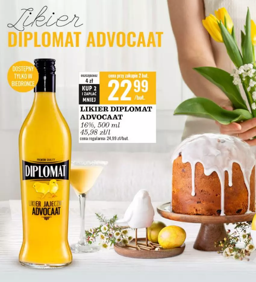 Gazetka promocyjna Biedronka - Czas na toast - Wielkanoc - ważna 27.03 do 08.04.2023 - strona 5 - produkty: Advocaat, Likier