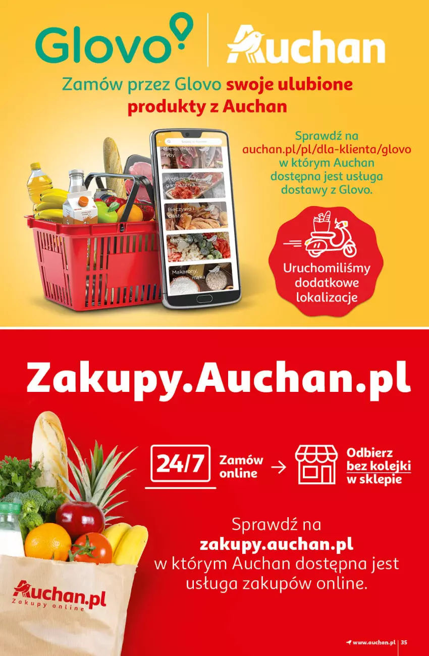 Gazetka promocyjna Auchan - Magic Birds Hipermarkety - ważna 15.04 do 21.04.2021 - strona 35 - produkty: HP, Olej