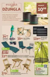 Gazetka promocyjna Auchan - Magic Birds Hipermarkety - Gazetka - ważna od 21.04 do 21.04.2021 - strona 24 - produkty: Krzesło ogrodowe, Por, Gra, Huśtawka, Granat, Stolik, Kosz, Ozdoba, Krzesło, Fotel, Poduszka, Dywan, Osłonka