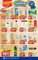 Gazetka promocyjna Aldi - Pełna oferta - Gazetka - ważna od 10.11 do 10.11.2023 - strona 22 - produkty: Płyn do kąpieli, Ludwik, Fructis, Domestos, Jan Niezbędny, Mydło w płynie, Cif, Coccolino, Do mycia naczyń, Spray do czyszczenia, Zawieszka do wc, Dezodorant, Worki na śmieci, Pasta do zębów, Płyn do mycia naczyń, Velvet, Chusteczki, Worki na śmiec, Szampon, Garnier, Nike, Płyn do mycia, Mydło, Colgate, Luksja, Nivea, LG