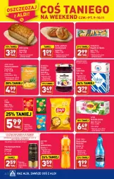 Gazetka promocyjna Aldi - Pełna oferta - Gazetka - ważna od 10.11 do 10.11.2023 - strona 24 - produkty: Piwa, Piwo, Sok pomarańczowy, Karlsquell, Sok, Gra, Cukier, Ananas w plastrach, Ananas, Chipsy, LANA, Bagietka, Lipton, Chleb, Woda, Bułka