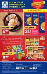 Gazetka promocyjna Aldi - Pełna oferta - Gazetka - ważna od 10.11 do 10.11.2023 - strona 42 - produkty: Lubella, Makaron, Por, Bell, O nas, Rogal, Spaghetti, Bella, Biuro