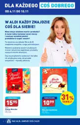 Gazetka promocyjna Aldi - Pełna oferta - Gazetka - ważna od 10.11 do 10.11.2023 - strona 8 - produkty: Sok, Koc, Mleczko, Ptasie mleczko