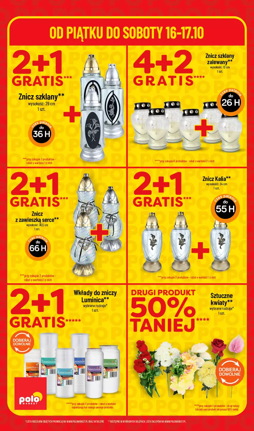 Gazetka promocyjna PoloMarket - Katalog Superhity - ważna 16.10 do 17.10.2026 - strona 4 - produkty: Ser, Sok, Znicz