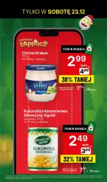 Gazetka promocyjna Delikatesy Centrum - NOWA GAZETKA Delikatesy Centrum od 21 grudnia! 21-24.12.2023 - Gazetka - ważna od 24.12 do 24.12.2023 - strona 5 - produkty: Chrzan, Krakus, Ser, Rum, Jaja, Kukurydza konserwowa, Ogród, Kukurydza