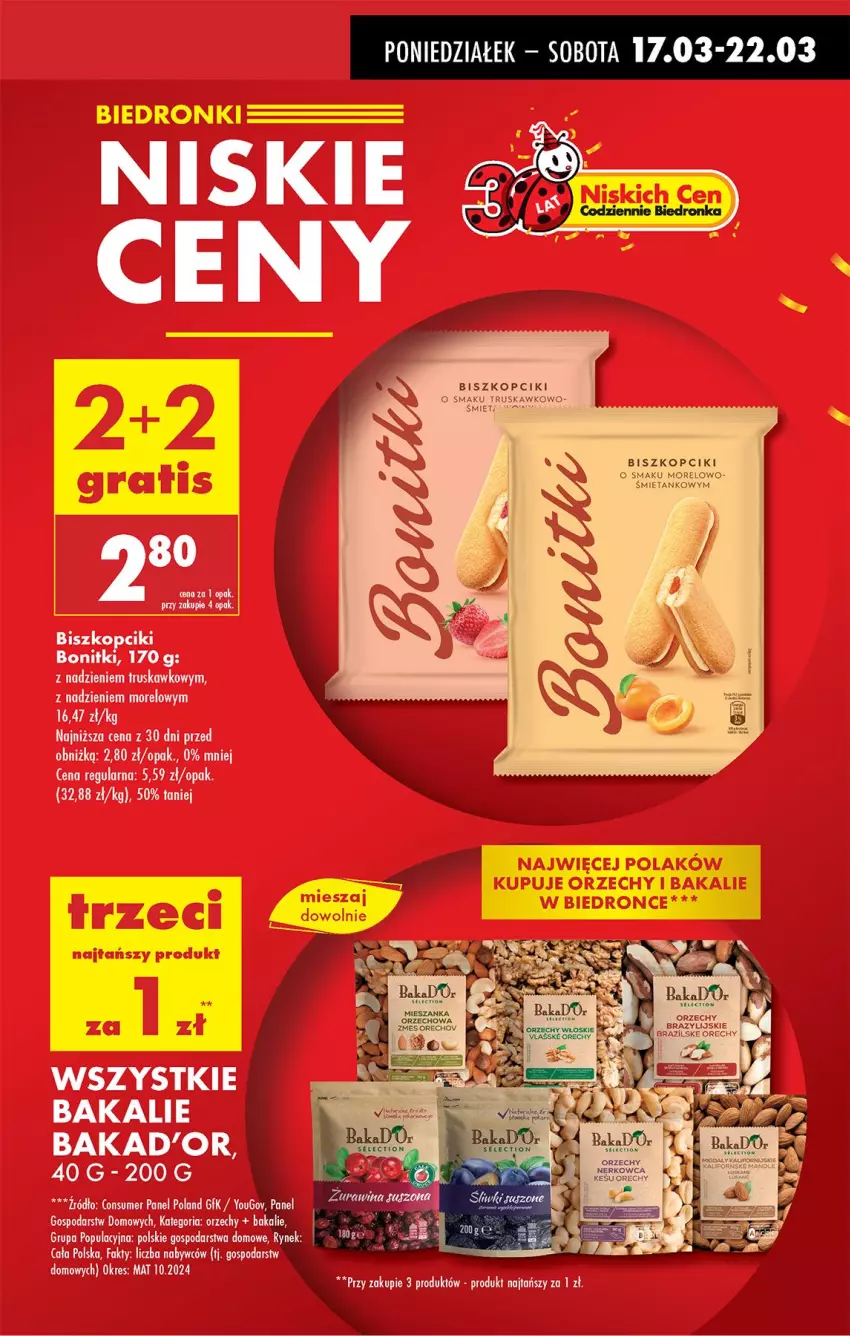 Gazetka promocyjna Biedronka - Od Poniedziałku - ważna 17.03 do 22.03.2025 - strona 11 - produkty: Bonitki, Kret