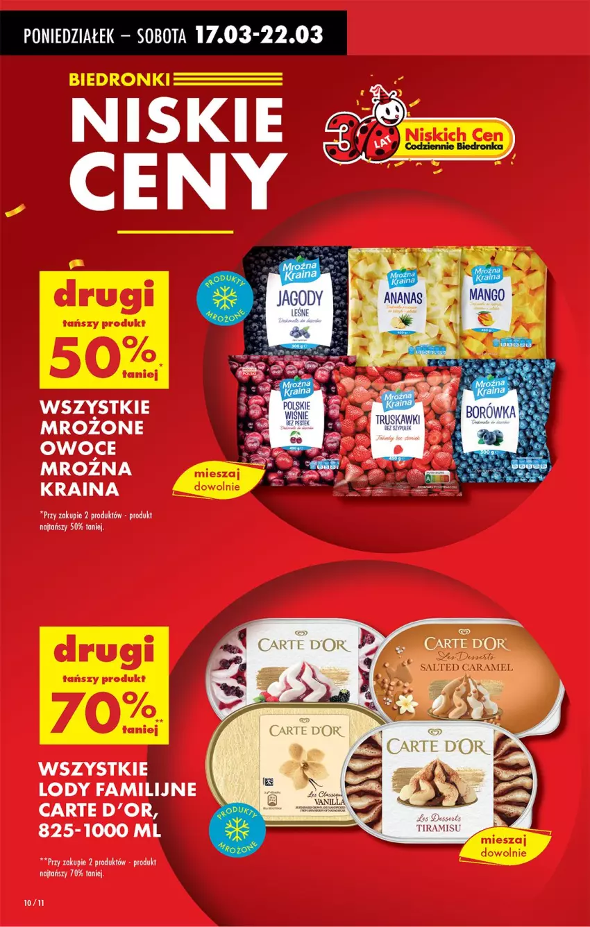 Gazetka promocyjna Biedronka - Od Poniedziałku - ważna 17.03 do 22.03.2025 - strona 12 - produkty: Owoce