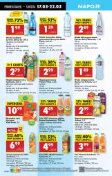Gazetka promocyjna Biedronka - Od Poniedziałku - Gazetka - ważna od 22.03 do 22.03.2025 - strona 56 - produkty: Sok, Mus, Kaktus, Napoje, LANA, Napój gazowany, Tymbark, Szyna, Woda mineralna, Woda niegazowana, Napój niegazowany, Woda, Mango, Napój