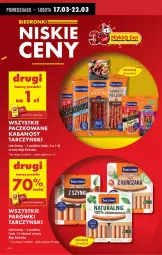 Gazetka promocyjna Biedronka - Od Poniedziałku - Gazetka - ważna od 22.03 do 22.03.2025 - strona 6 - produkty: Parówki, Kabanos